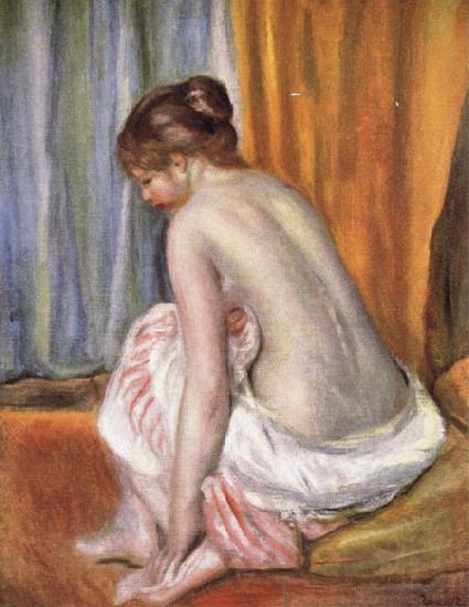 Pierre Renoir Back View of a Bather Spain oil painting art